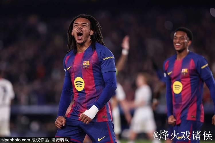 后卫双响建功，巴萨2-1力克法兰克福